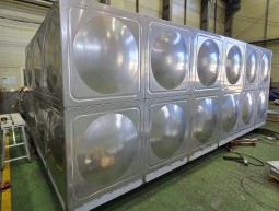 Panel water tank manufacturing